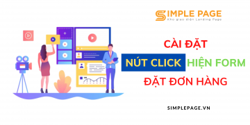 Cách tạo nút click hiện form đăng ký trên landing page