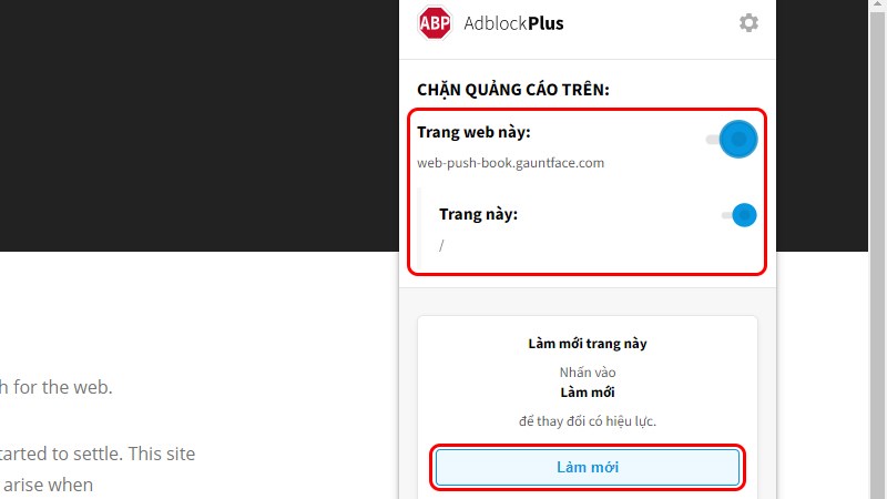 Chặn quảng cáo Cốc Cốc bằng Adblock Plus