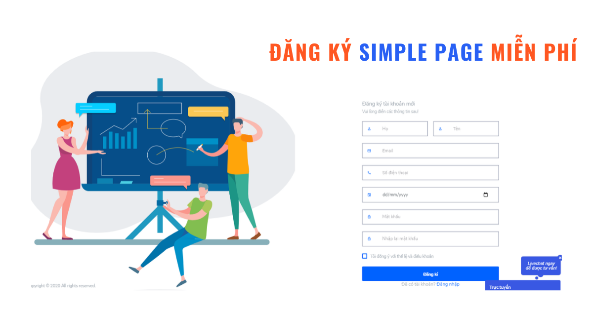 sale page,thiết kế web