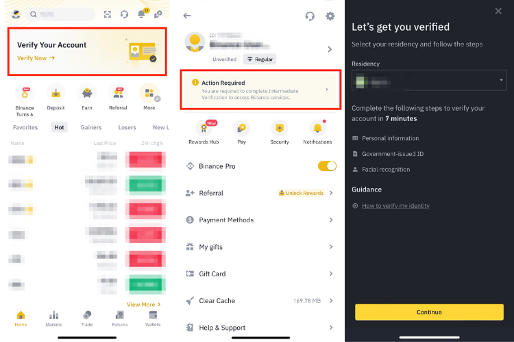 đăng ký tài khoản Binance