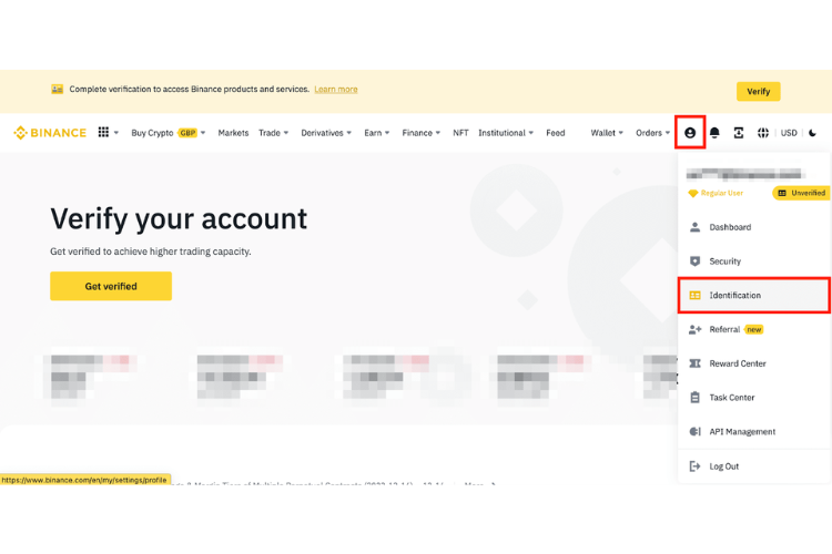 đăng ký tài khoản Binance