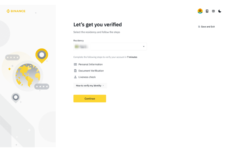 đăng ký tài khoản Binance