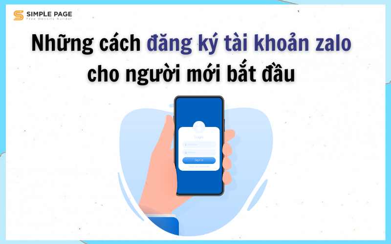 đăng ký tài khoản zalo
