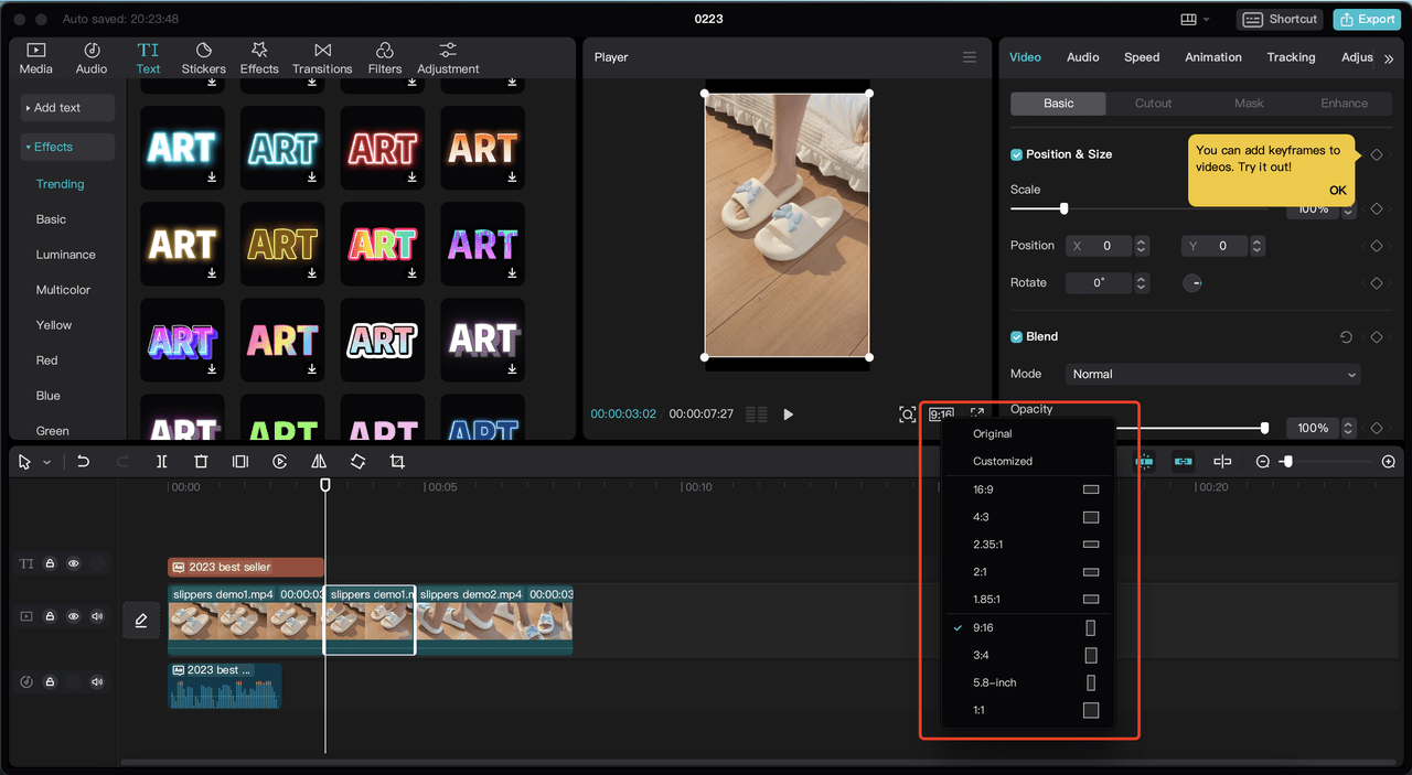 Dịch vụ edit video TikTok bán hàng