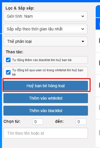 lọc bạn bè zalo,cách lọc bạn bè trên zalo,cách xóa bạn bè trên zalo