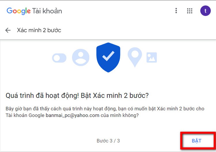 Cách bảo mật 2 lớp cho gmail