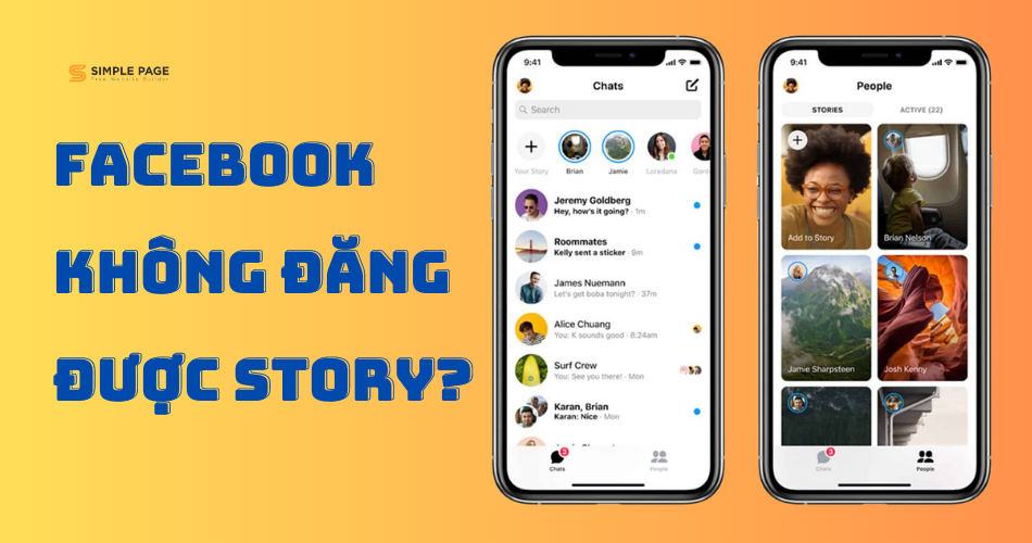 lỗi facebook không đăng được story