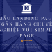 mẫu landing page ngân hàng