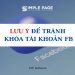 Những lưu ý để không bị khóa tài khoản FB