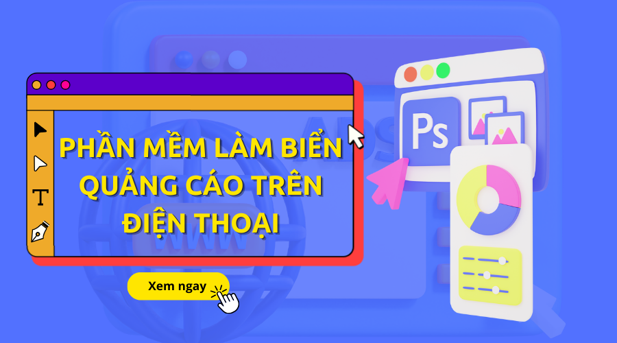 phần mềm làm biển quảng cáo trên điện thoại