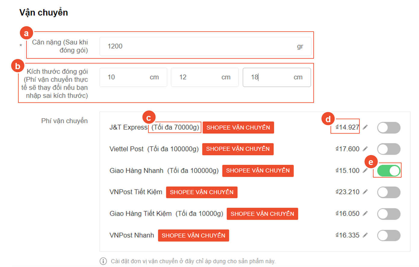 Phí vận chuyển Shopee Ai Chịu