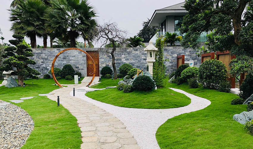 Sân vườn hợp phong thuỷ