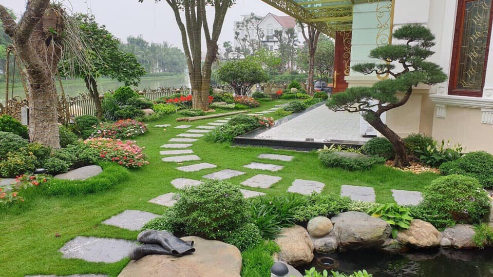 Sân vườn hợp phong thuỷ