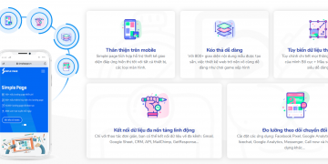Giới thiệu về Simple Page – Nền tảng tạo Landing Page bán hàng miễn phí