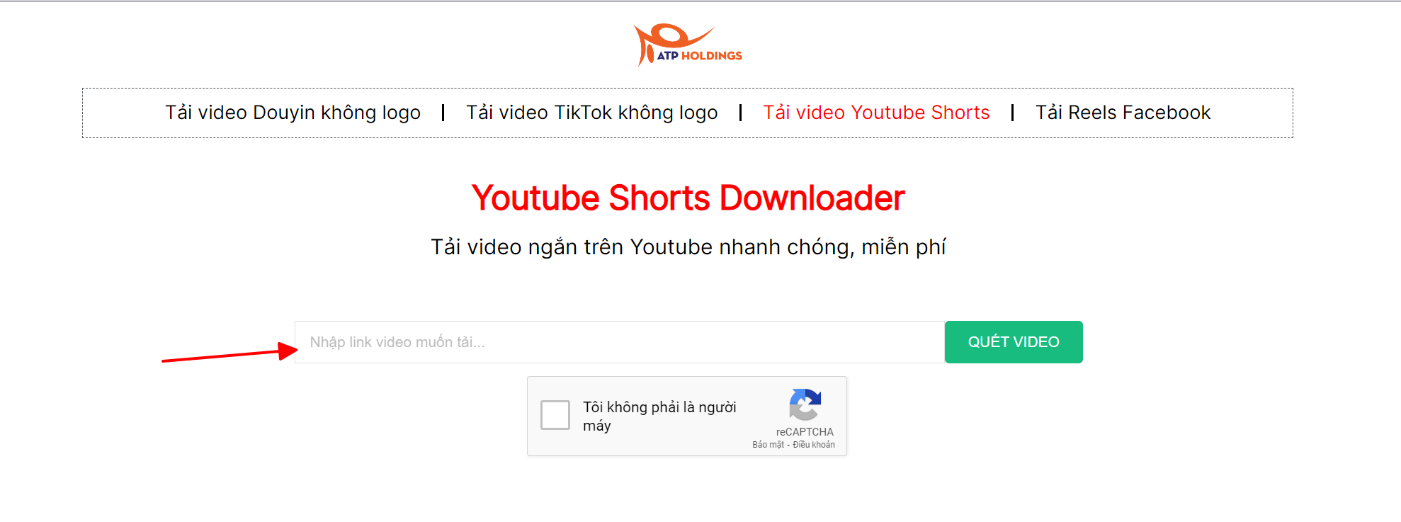 tải video youtube short trực tuyến
