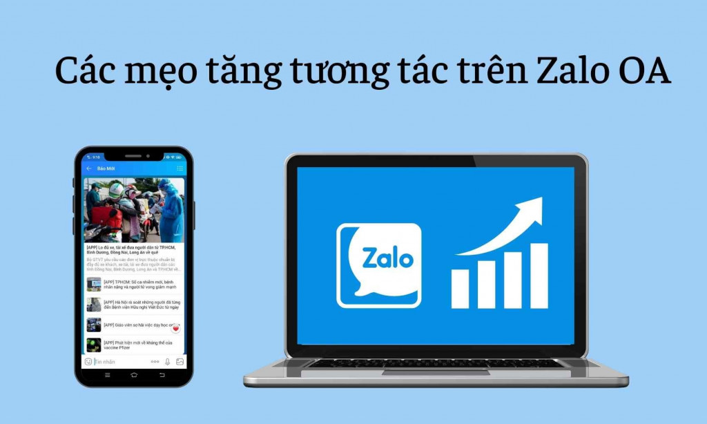 Tăng lượt quan tâm Zalo OA