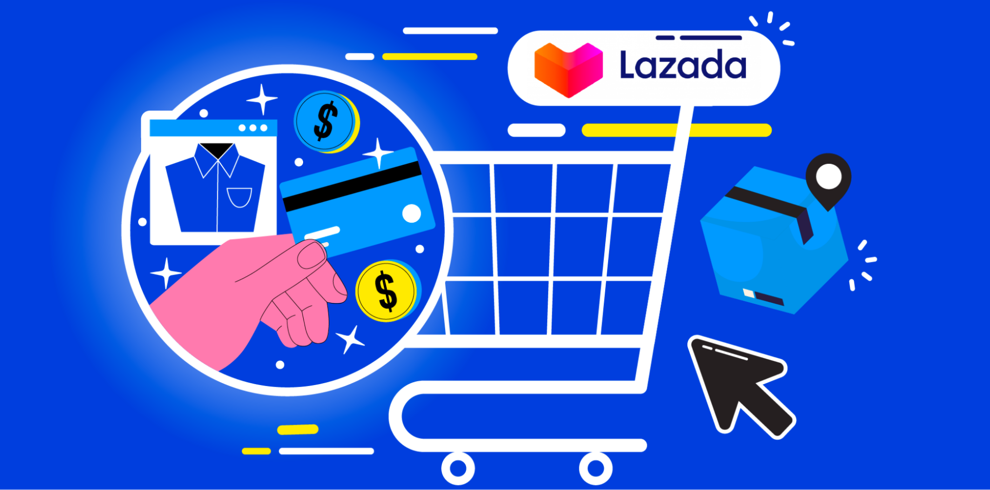 Làm sao tăng lượt xem shop Lazada?