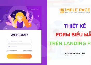 Cách tạo Form biểu mẫu trên Landing Page website