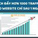 Cách đẩy hơn 1000 traffic về website đơn giản và hiệu quả